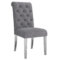 CHLOE - SIDE CHAIR - GREY - SET OF 2
