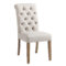 MELIA - SIDE CHAIR - BEIGE - SET OF 2