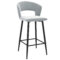 CAMILLE - 26'' COUNTER STOOL - LIGHT GREY - SET OF 2