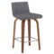 MORENO - 26'' COUNTER STOOL - CHARCOAL