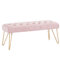 VDARA - BENCH - BLUSH - GOLD