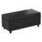WYATT - LIFT - TOP COCKTAIL OTTOMAN - BLACK