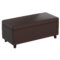 WYATT - LIFT - TOP COCKTAIL OTTOMAN - BROWN