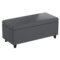 WYATT - LIFT - TOP COCKTAIL OTTOMAN - GREY