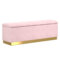 ESNA - STORAGE OTTOMAN - BLUSH