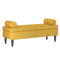 ADITH - STORAGE OTTOMAN - MUSTARD