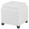 ANTON II - STORAGE OTTOMAN - WHITE
