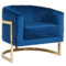 TARRA - ACCENT CHAIR - BLUE