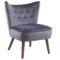 ELLE - ACCENT CHAIR - GREY