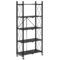 QUBY - 5 TIER SHELF - BLACK