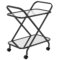 ORISO - 2 - TIER BAR CART - BLACK