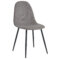 OLLY - SIDE CHAIR - GREY - SET OF 4