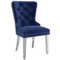 HOLLIS - SIDE CHAIR - NAVY - SET OF 2