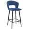 CAMILLE - 26'' COUNTER STOOL - BLUE - SET OF 2