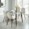 ABBOT/LYNA BG - 5PC DINING SET