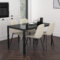 CONTRA BK - OLLY BG - 5PC DINING SET