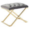 RADA - SINGLE BENCH - GREY - GOLD