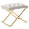 RADA - SINGLE BENCH - IVORY - GOLD