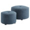 ETRO - 2PC OTTOMAN - BLUE
