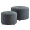 ETRO - 2PC OTTOMAN - GREY