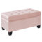 SALLY - STORAGE OTTOMAN - BLUSH PINK