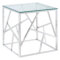 JUNIPER - ACCENT TABLE - SILVER