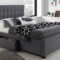 T2152 – PLATFORM BED - Charcoal Grey