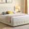 T2162 - Hydraulic Lift Storage Bed - White