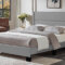 T2175 - Platform Bed - Grey