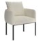 Zana Accent Chair in Cream and Black