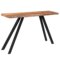 Virag Console/Desk in Natural and Black