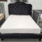 Queen Tufted Bed - Black